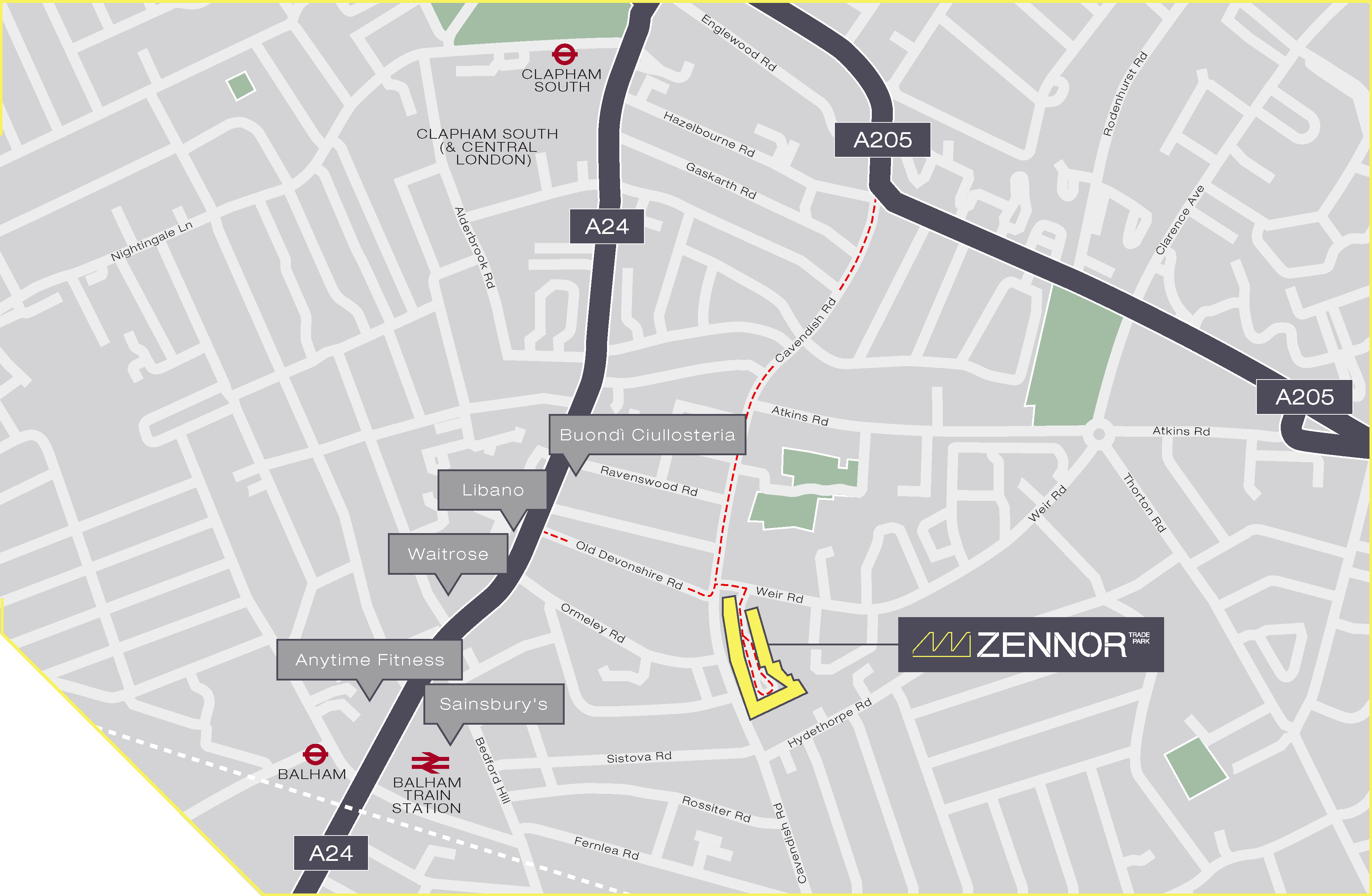 Map or location image